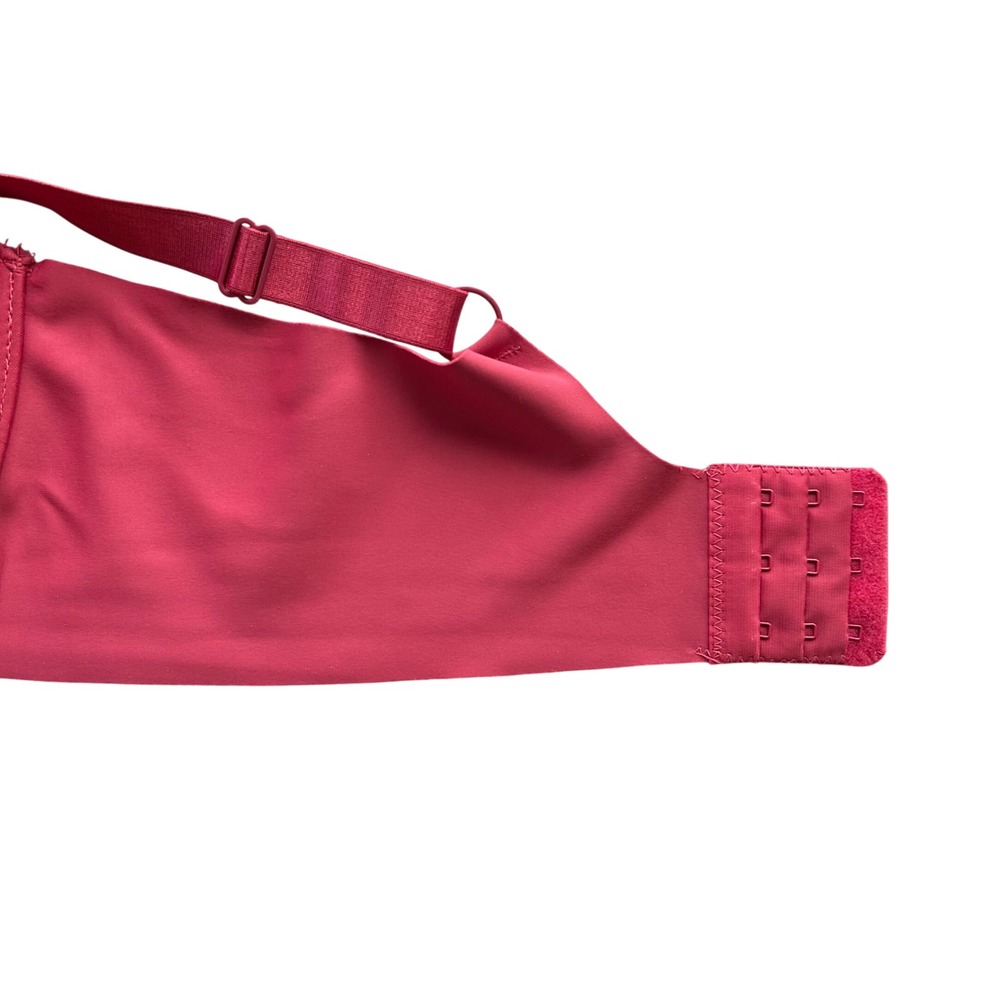 Kathy Ireland T-Shirt Bra Womens 40D Red Underwire Full Coverage Intimates - Picture 4 of 6